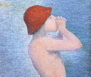 Detail of Bather Georges Seurat